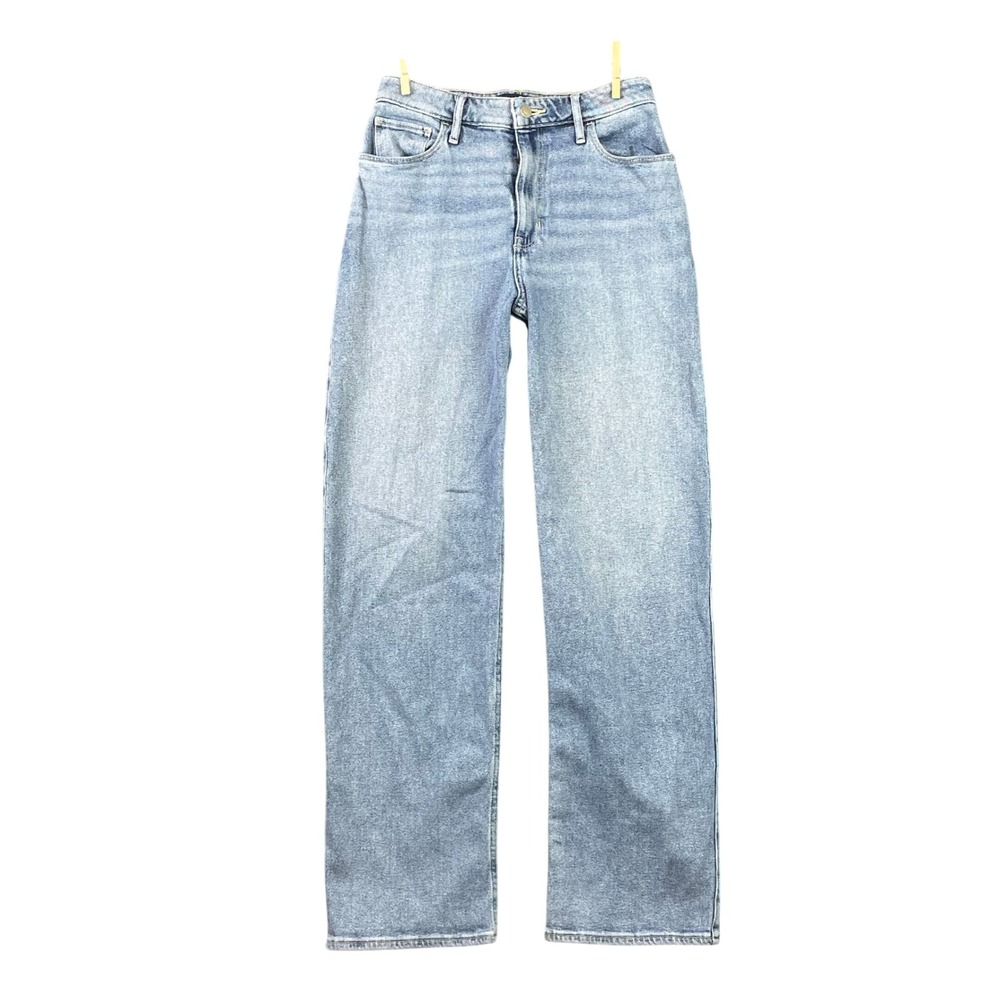 Hollister Dad Jeans Women 5R W27 L31 Blue Ultra High-Rise Vintage Stretch Denim
